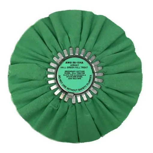 Zephyr Green Medium Cutting Airway Wheel (8", 10") 1