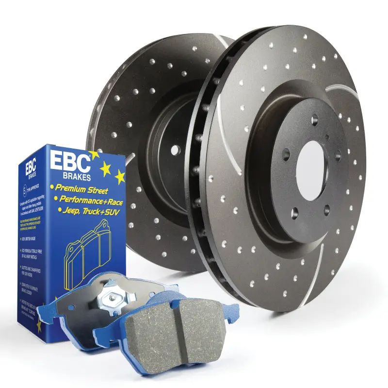 Ebc Sport Brake Kit – Bluestuff Pads + Gd Series Rotors (Complete Set) 1