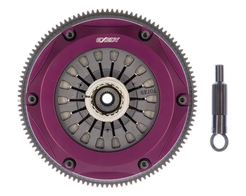 Exedy Hyper Twin Cerametallic Clutch Disc For 1996 Mitsubishi Lancer Evolution Iv – Sprung Center, L4 Engine 1