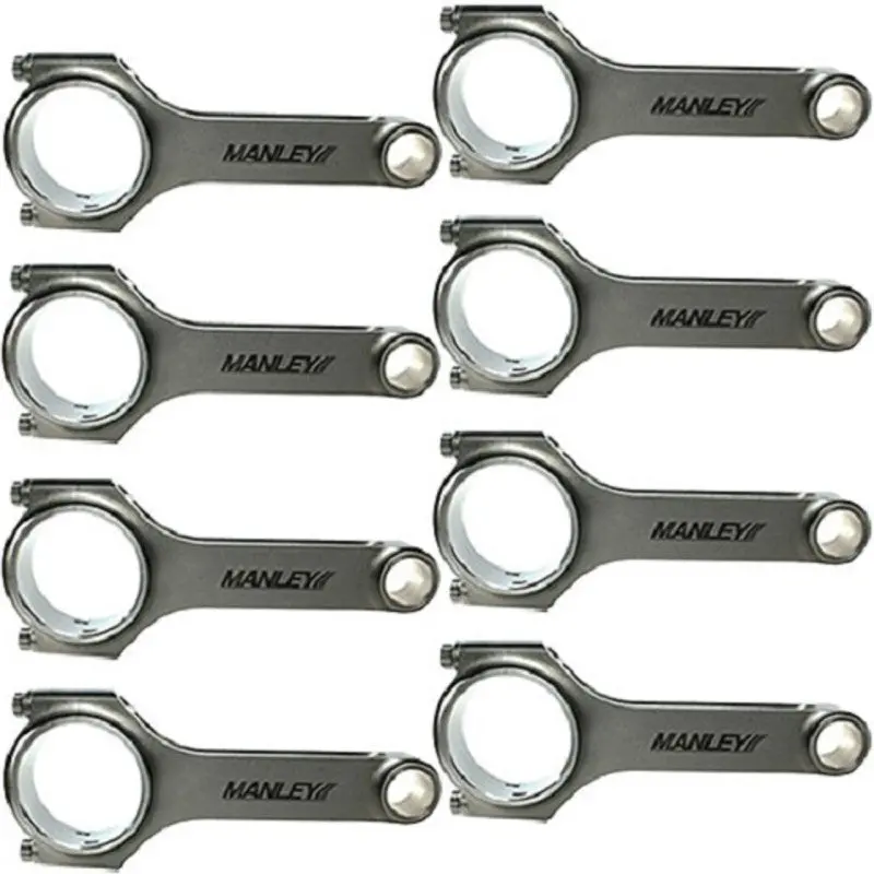 Manley Chevy Small Block Ls-1 5.700In H Beam W/ Arp 2000 Connecting Rod - Set Of 8 1