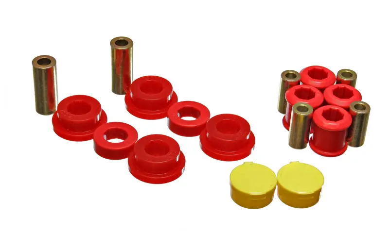 Energy Suspension Red Front Control Arm Bushing Kit For 1995–1999 Mitsubishi Eclipse Fwd/Ayd Models 1