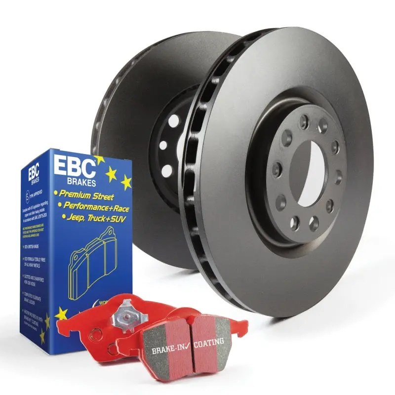 Ebc Redstuff High-Performance Brake Pad And Rk Rotor Kit (S12 Series) 1