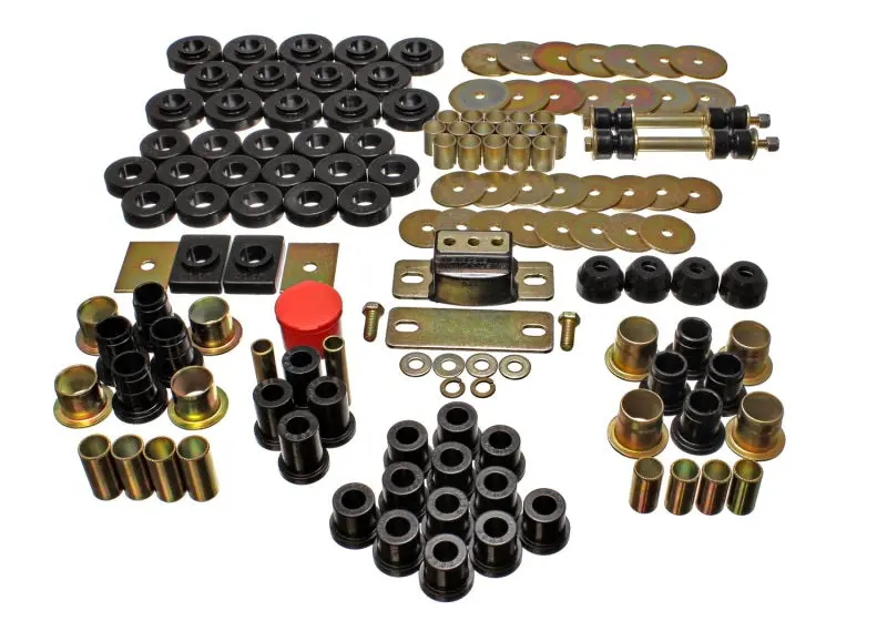 Energy Suspension Hyper-Flex Master Bushing Kit – Black, For 1955–1957 Chevrolet Bel Air, El Camino & Impala 1