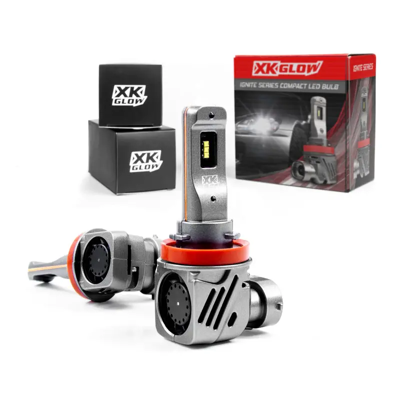 Xk Glow Hb4 (9006) Ignite Compact Led Headlight Bulb Kit 1