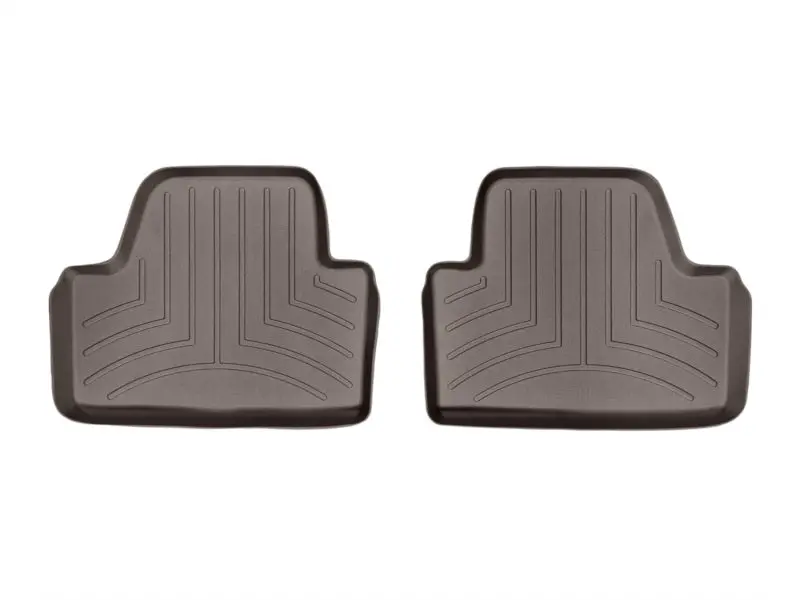 Weathertech 2014+ Bmw 4-Series Rear Floorliner - Cocoa 1