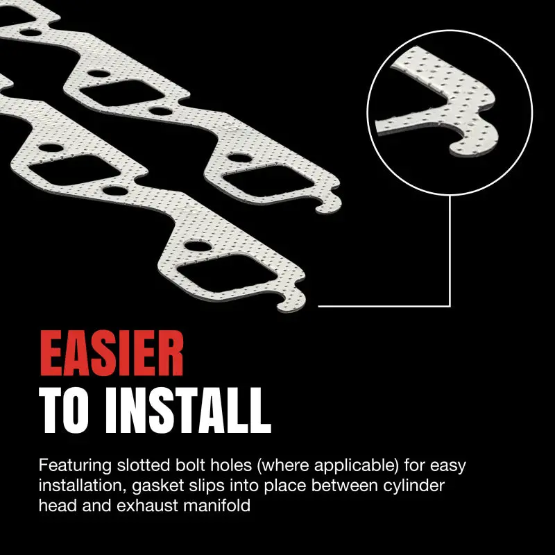 Fel-Pro Exhaust Manifold Gasket Set For Chevrolet S10 (Part Ms 90540) 2