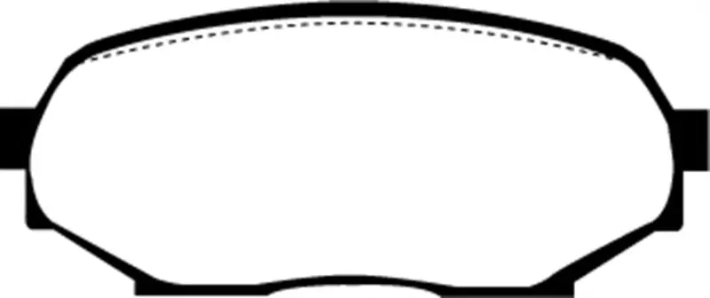 Ebc Yellowstuff Front Brake Pads For 1990–1993 Geo Storm 1.6L 1