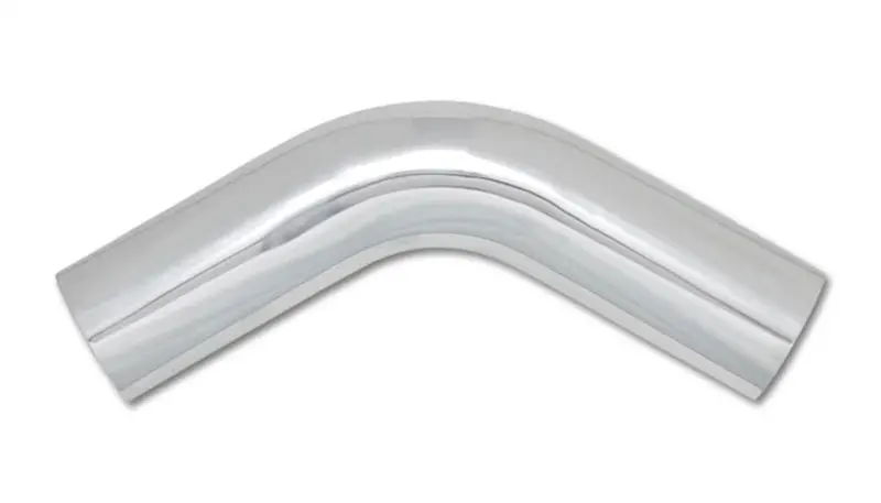 Vibrant Polished Aluminum Tubing – 1.5" Od, 60° Bend, Universal Fitment 1