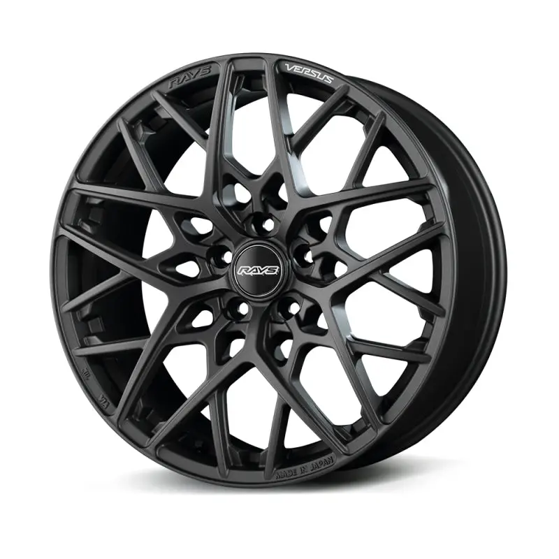 Versus Vv25M Matte Super Dark Gunmetal Alloy Wheels — 20X8.5", 5X120, +28Mm Offset 1