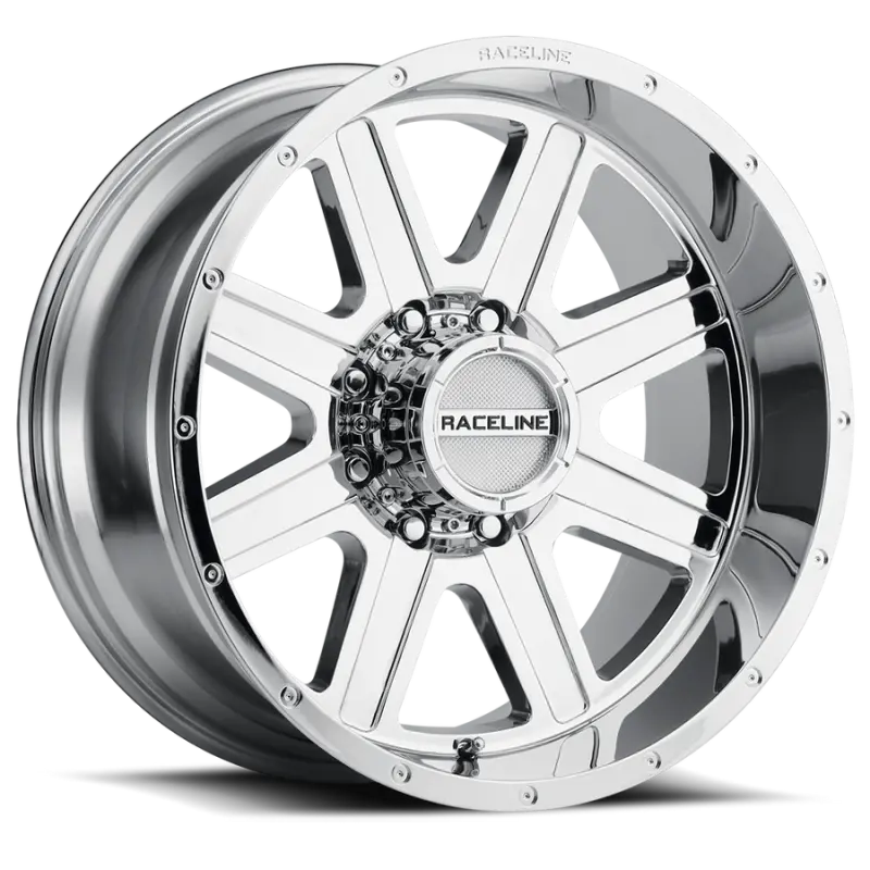 Raceline Hostage Chrome Wheel – 18X9", 5X150 Bolt Pattern, 12Mm Offset, 110.3Mm Bore 1