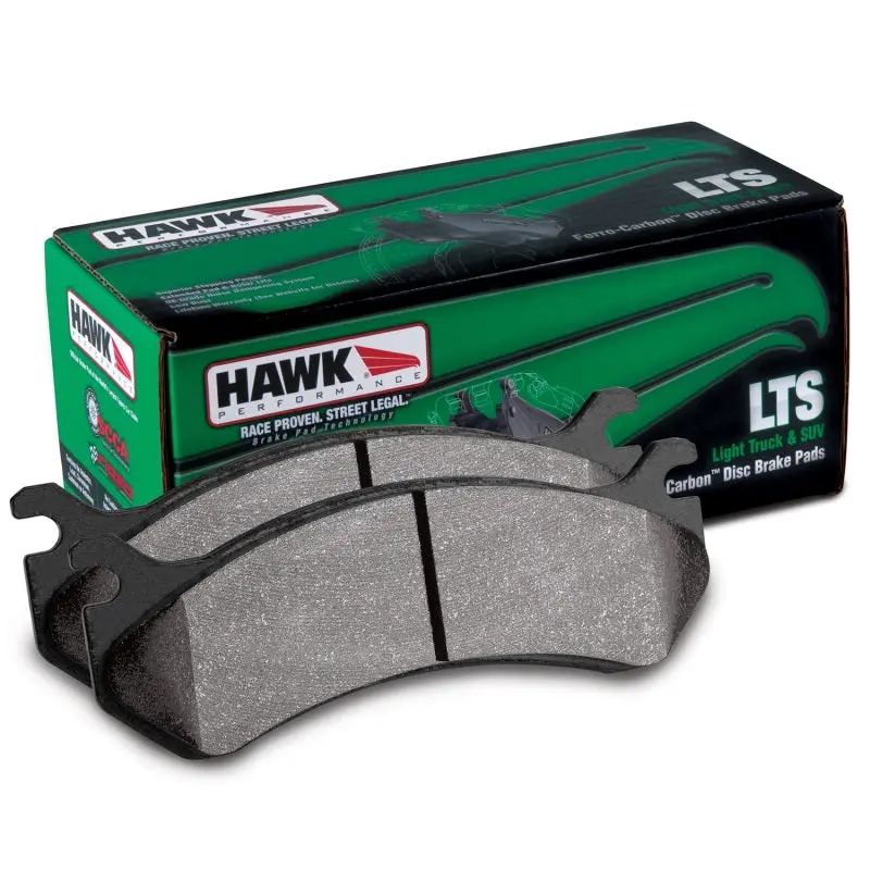Hawk Lts Rear Street Brake Pads For 2018–2023 Jeep Wrangler Jl 1