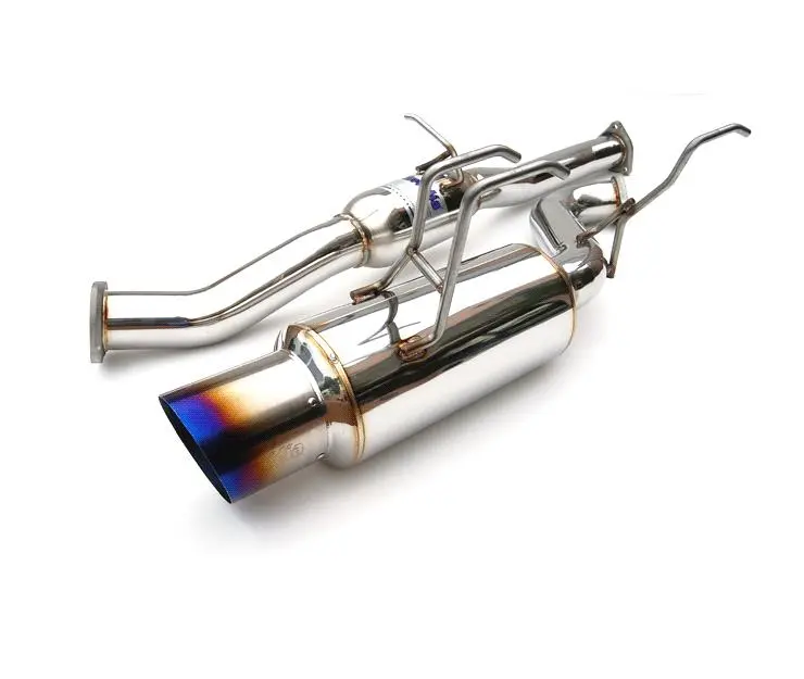 Invidia N1 Cat-Back Exhaust System — Titanium Tip, 76Mm Diameter, For 2012+ Honda Civic Si Sedan 1