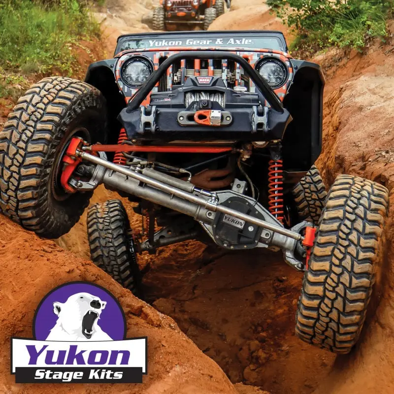 Yukon Master Overhaul Kit Stage 2 Jeep Re-Gear Kit W/Covers For Dana 30/44 4.88 Ratio 24 Spline 2