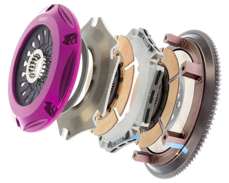Exedy Hyper Twin Cerametallic Clutch Disc For 1996 Mitsubishi Lancer Evolution Iv – Sprung Center, L4 Engine 2