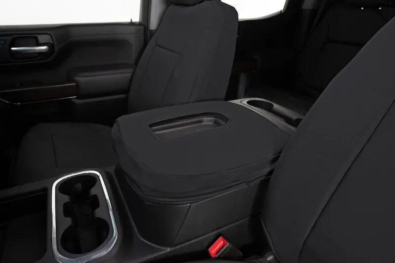 Covercraft Endura Precisionfit Seat Covers – Front Row For 2021–2024 Ford Raptor, Black/Black 1