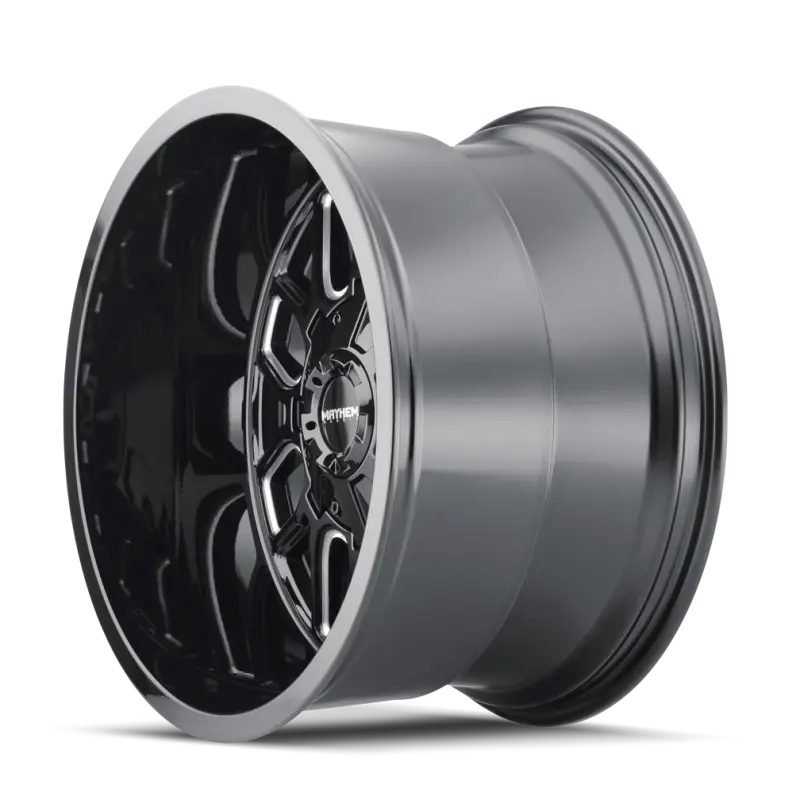Mayhem Cogent Alloy Wheel – 20X9", 5X139.7 Bolt Pattern, Zero Offset, 110Mm Hub Bore, Matte Black W/ Milled Spokes 1