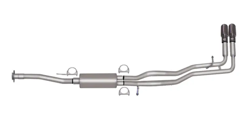 Gibson 15-22 Chevrolet Colorado Lt 2.5L 2.25In Cat-Back Dual Sport Exhaust - Aluminized 1