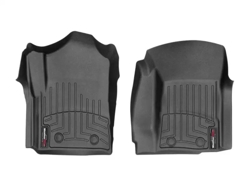 Weathertech 15+ Chevy Silverado 3500 Regular Cab W/O Floor Shift & No Pto Front Floorliners - Black 1