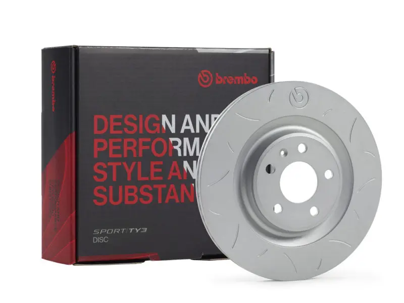 Brembo 99-09 Subaru Wrx Sti Awd Rear Ty3 Sport Disc Rotor - 316X20 1