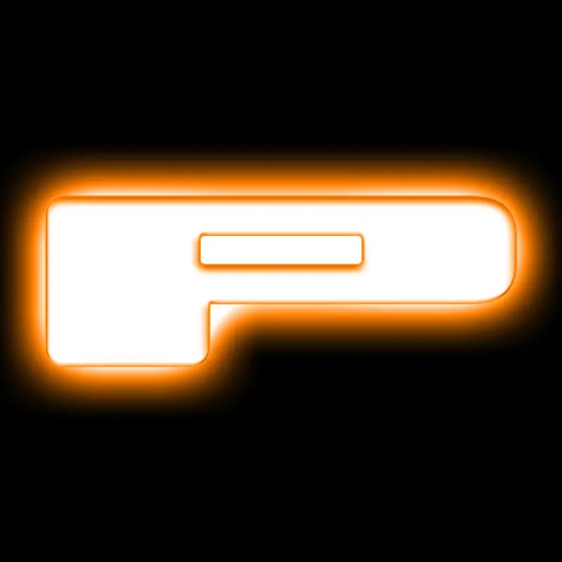 Oracle Lighting Universal Matte White Illuminated Led Letter Badges 1