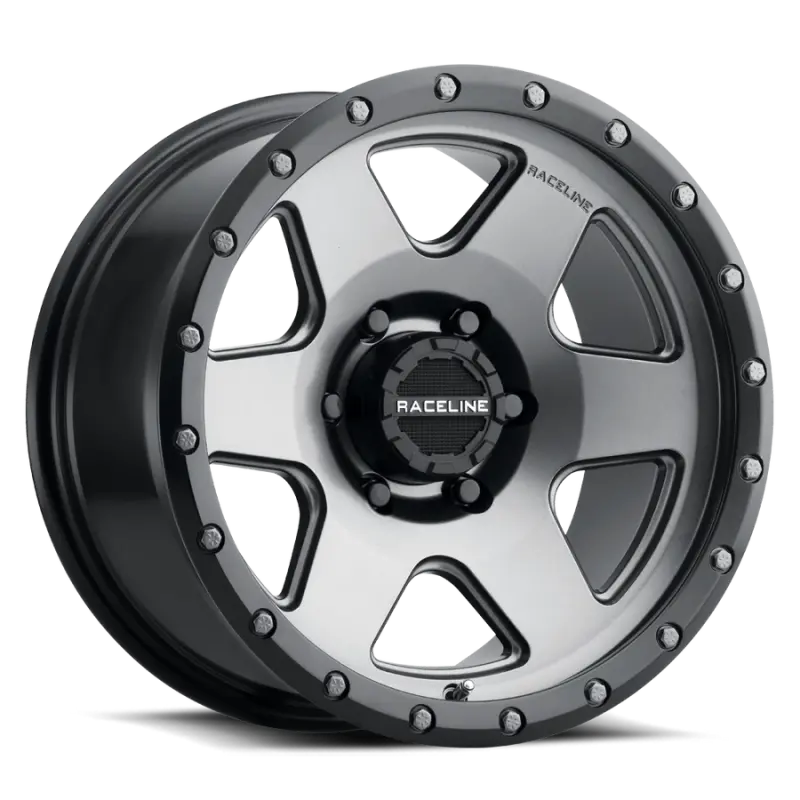 Raceline 946G Boost Gunmetal Alloy Wheel — 20X9", 8X165.1, Zero Offset, 130.81Mm Center Bore 1