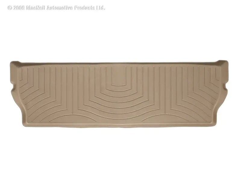 Weathertech Rear Floor Liners For 2004–2010 Toyota Sienna – Tan Trim-Compatible 1