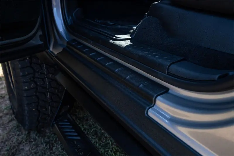 Bushwacker Trail Armor Rocker Panels – Matte Black, Fits 2021 Ford Bronco 2-Door 1