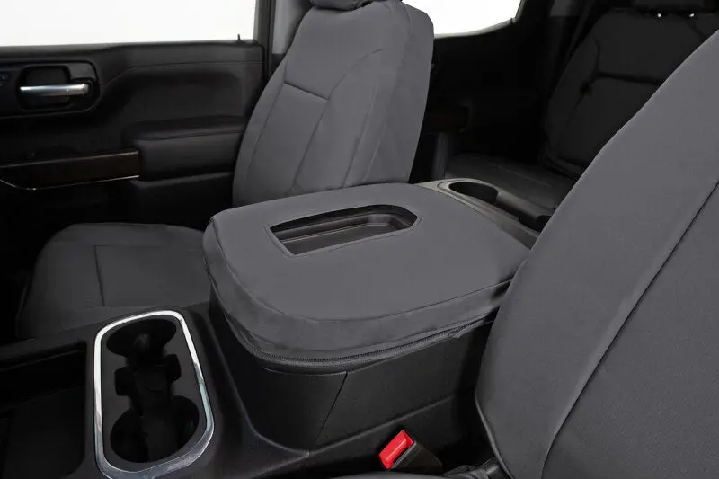 Covercraft Endura Precisionfit Seat Covers For 2021–2024 Ford Escape – Second Row, Silver-On-Silver 2