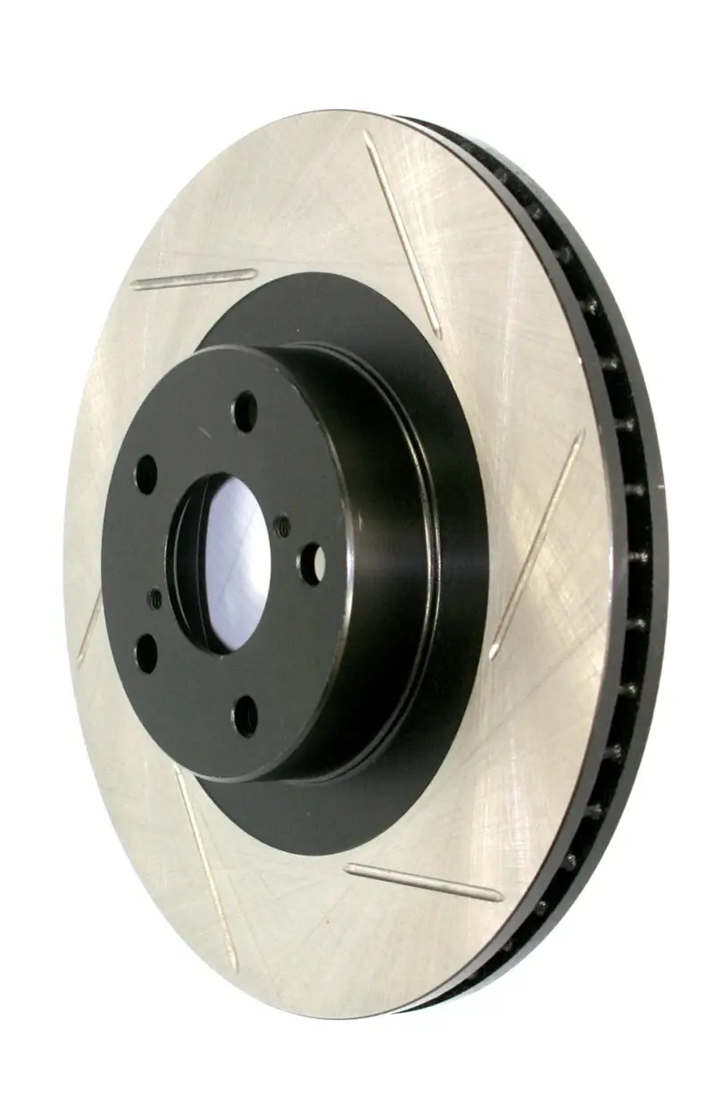 Stoptech Slotted Sport Brake Rotor – Left-Side Front, Fits 2007–2013 Bmw 335I 1