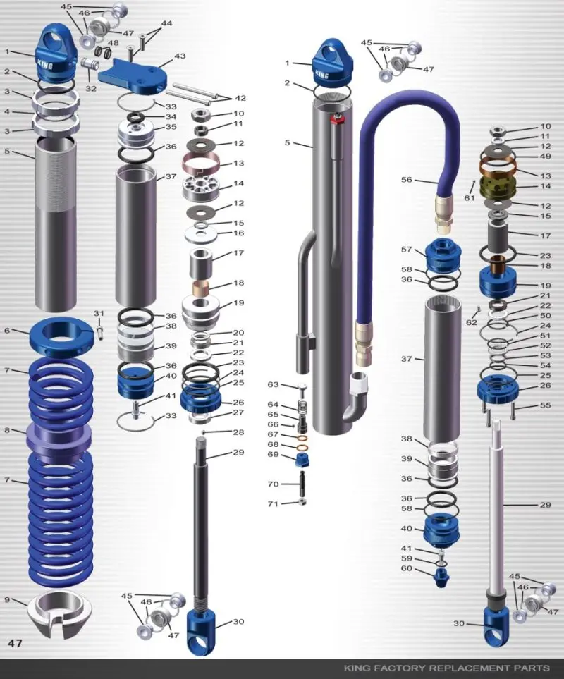 King Shocks Smooth-Plated Cylinder Id – Ec Series, 12.387" Bore Diameter 2