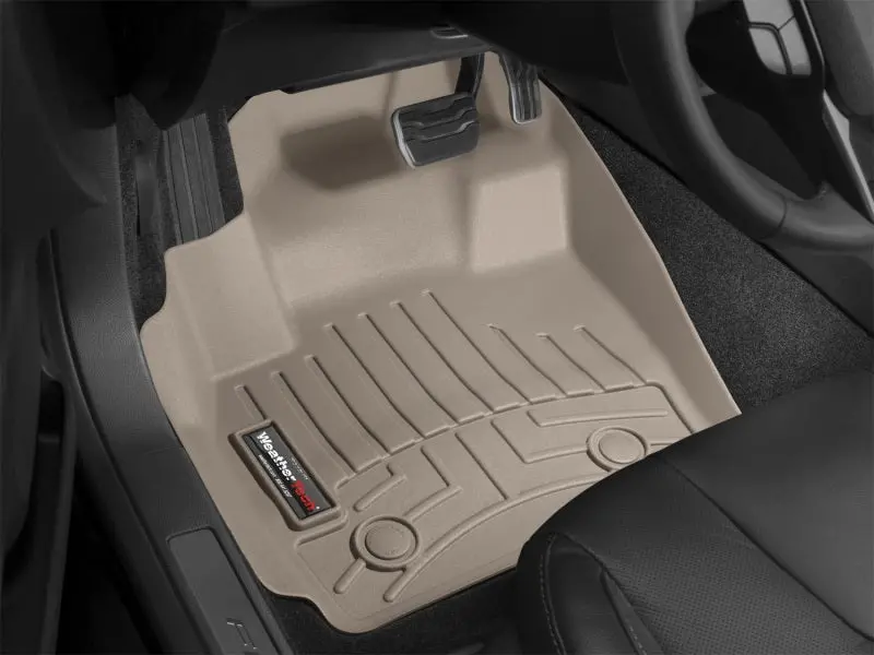 Wt Floorliner Front Floor Mat – Tan Color, Custom Fit 2