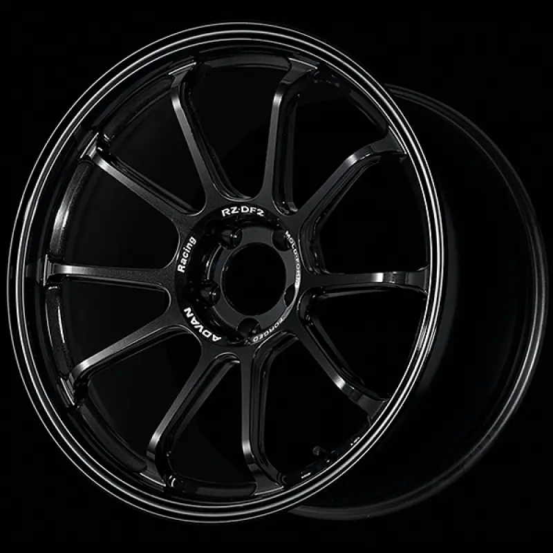 Advan Rz-Df2 Forged Alloy Wheel – 20×11", +35 Offset, 5×112, 66.5Mm Bore, Racing Titanium Black 1