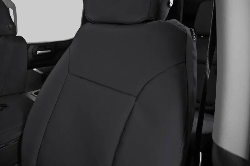 Covercraft Precisionfit Black Seat Covers For 2023–2024 Chevrolet Silverado 2500 Front Row 2