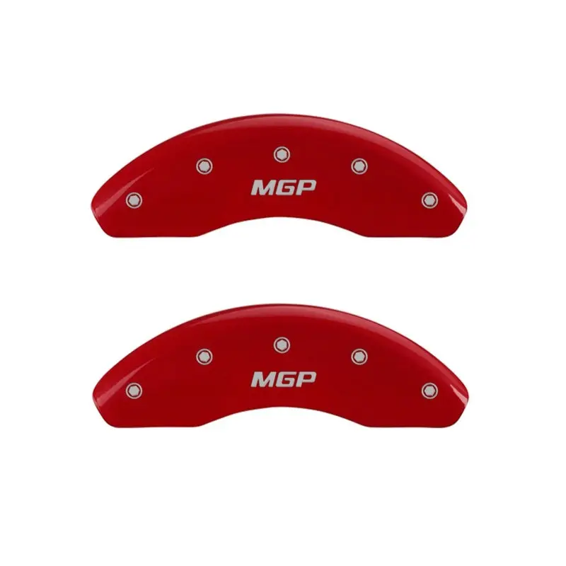 Mgp Engraved Front Caliper Covers – Red Finish With Silver Lettering For 2017 Ram Promaster City (2-Piece Set) 1