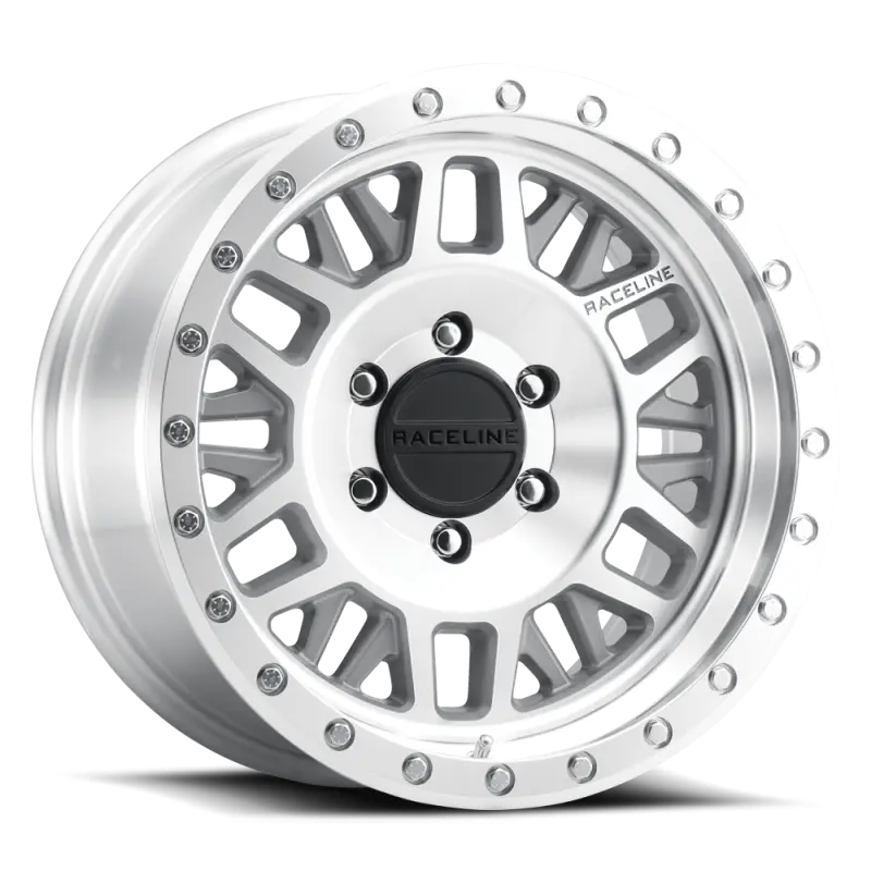 Raceline Ryno Machined Aluminum Wheel – 17X8.5", 6X139.7Mm Bolt Pattern, 18Mm Offset, 106.1Mm Center Bore 1