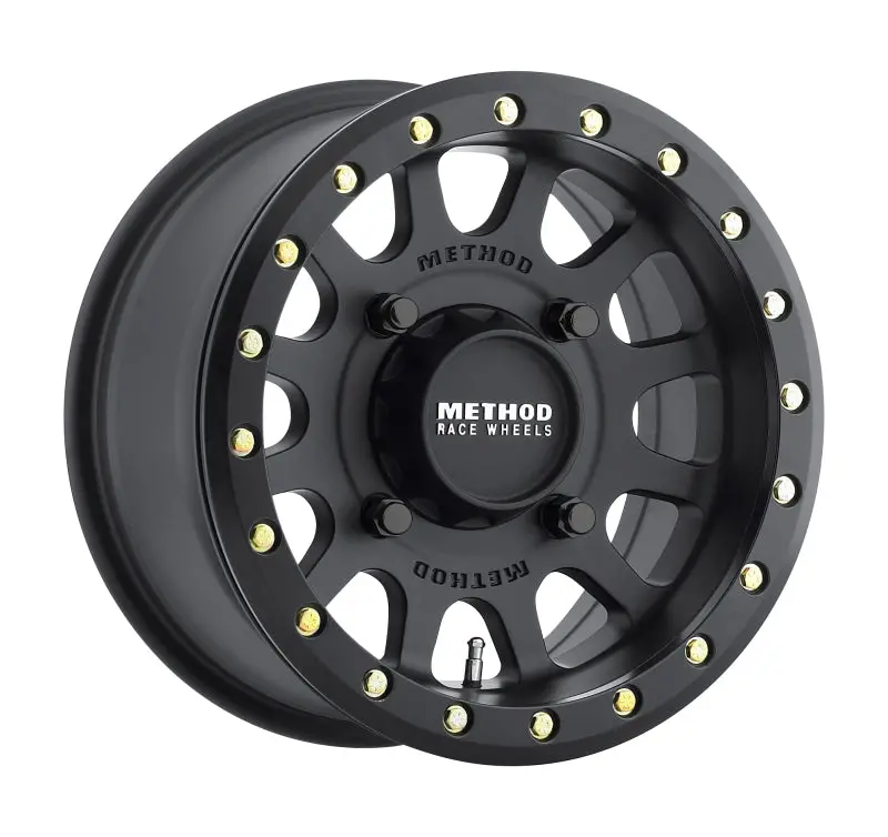 Method Mr401 Utv Beadlock Wheel – 15×7, 4+3 Offset, 4×136 Bolt Pattern, 106Mm Centerbore, Matte Black 1