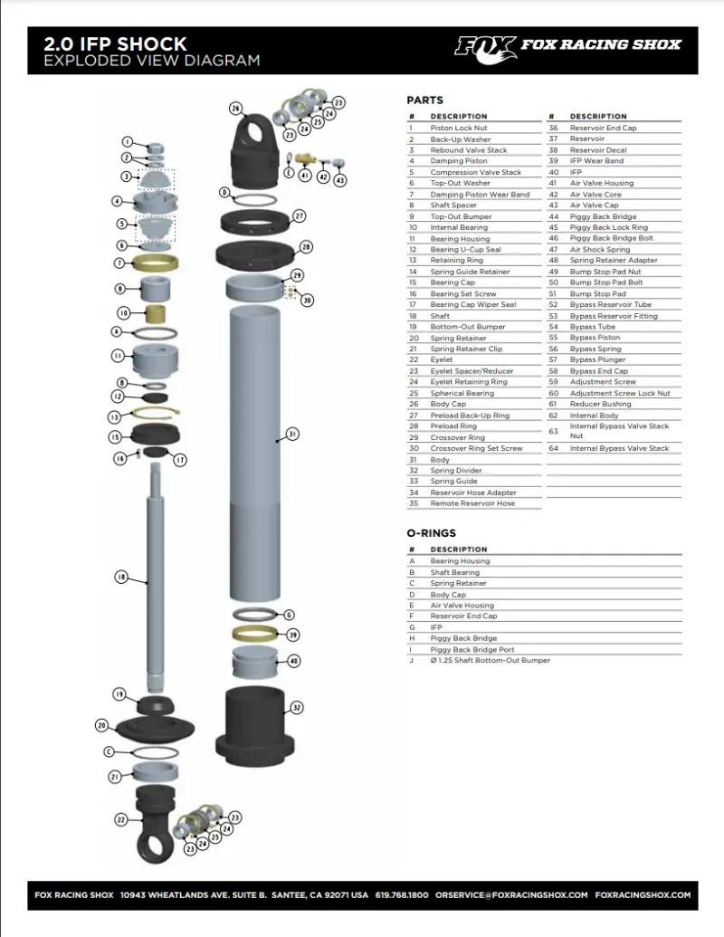 Fox Hydraulic Reducer Fitting — 0.400" Id, 0.630" Od, 0.530" Wall Thickness 1