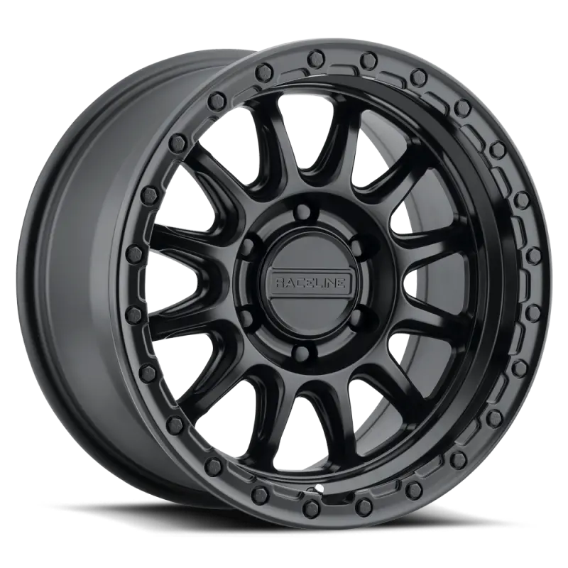 Raceline Alpha 18X9 Wheel – 8X170 Bolt Pattern, +18Mm Offset, Satin Black Finish 1