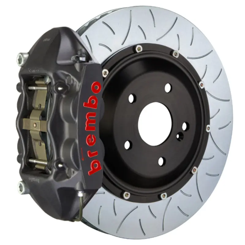 Brembo Rear Big Brake Kit For 2015–2018 Bmw M3 (Excl. Competition Coupe): 345X28Mm Slotted 2-Piece Rotors With 4-Piston Calipers 1