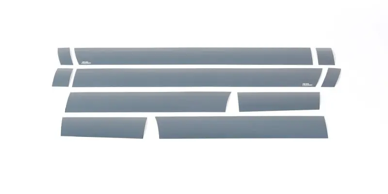 Putco Black Platinum Rocker Panel Set For 2011–2016 Ford Super Duty Regular Cab (8' Bed, 10-Piece) 1