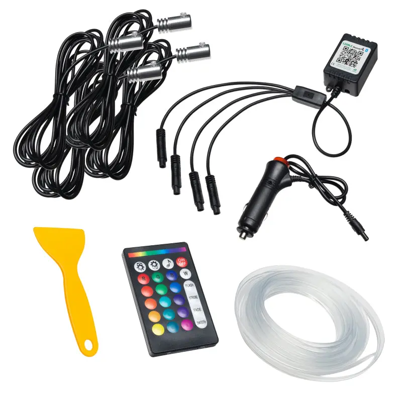Oracle Lighting Ford Bronco Colorshift Fiber Optic Led Interior Kit 1