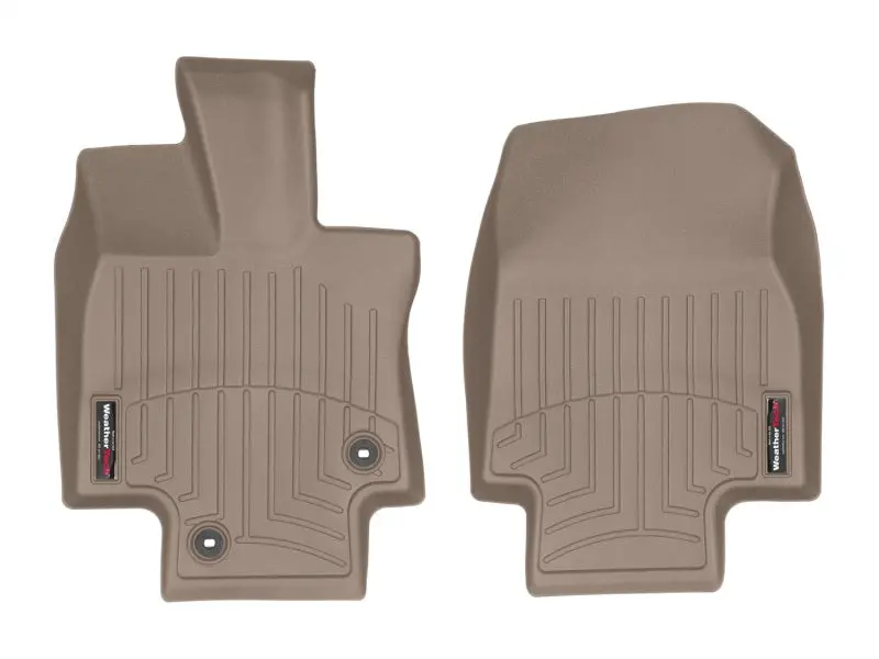 Weathertech Front Floorliners For 2020–2024 Toyota Highlander – Tan 1